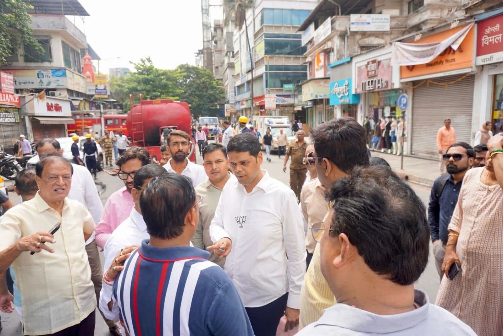 दुर्घटनाग्रस्तांना नुकसान भरपाई, नोकरी आणि चौकशी - डावखरे