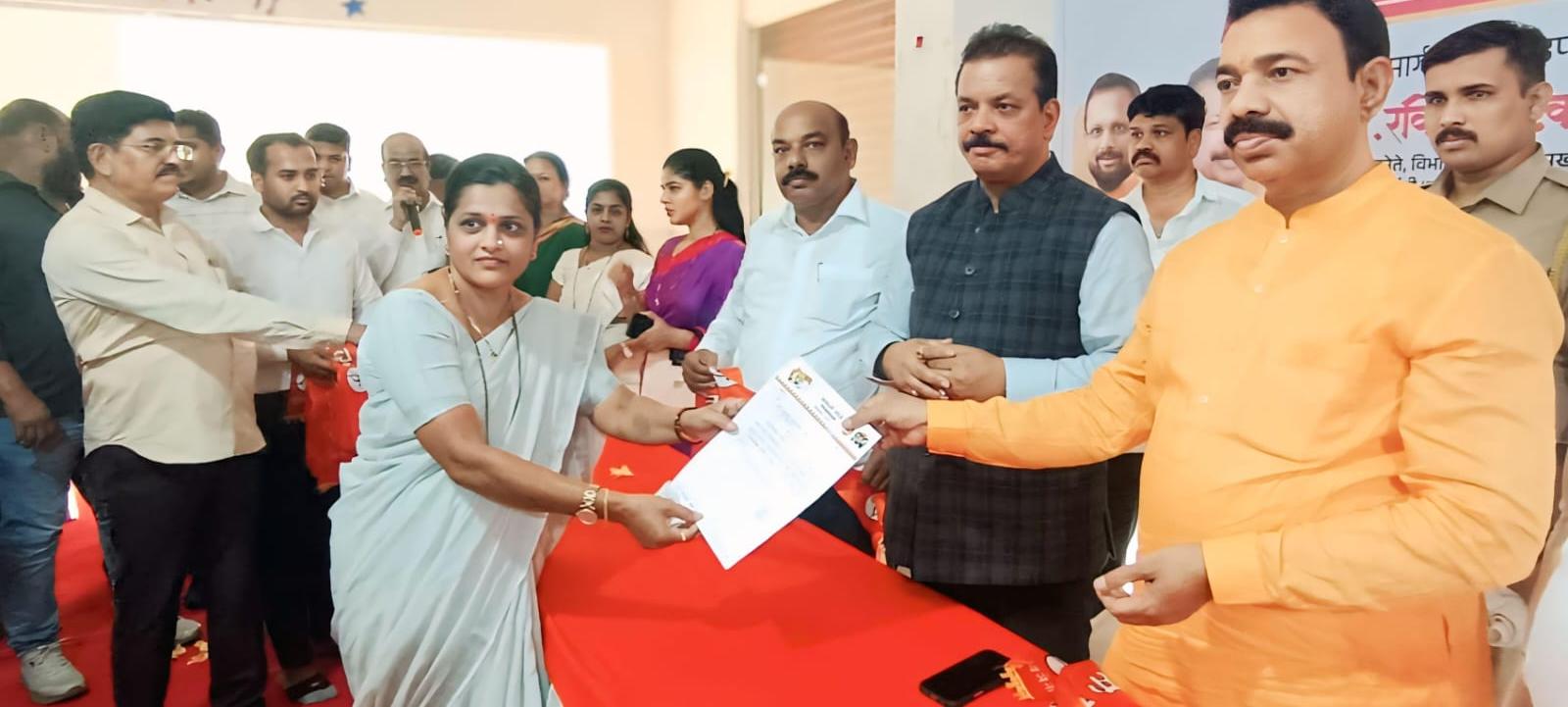 शहापूर शिवसेना सोशल मीडिया प्रमुखपदी मीनाक्षी मडके-कथोरे