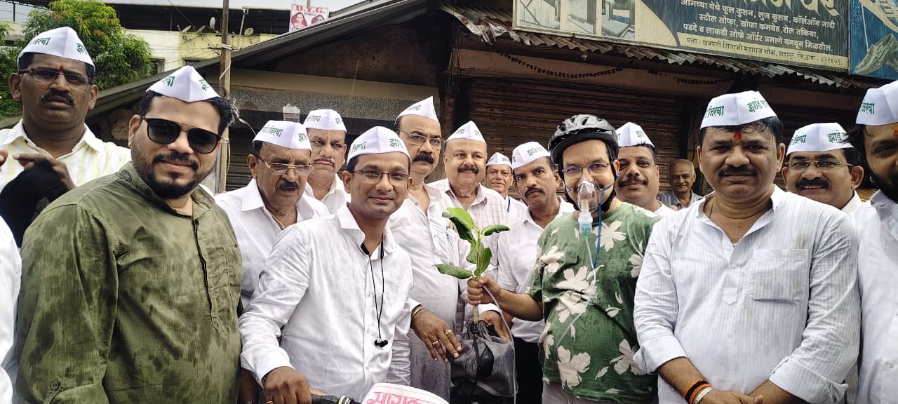 शहापूर वाचवण्यासाठी नागरिकांची मानवी साखळी