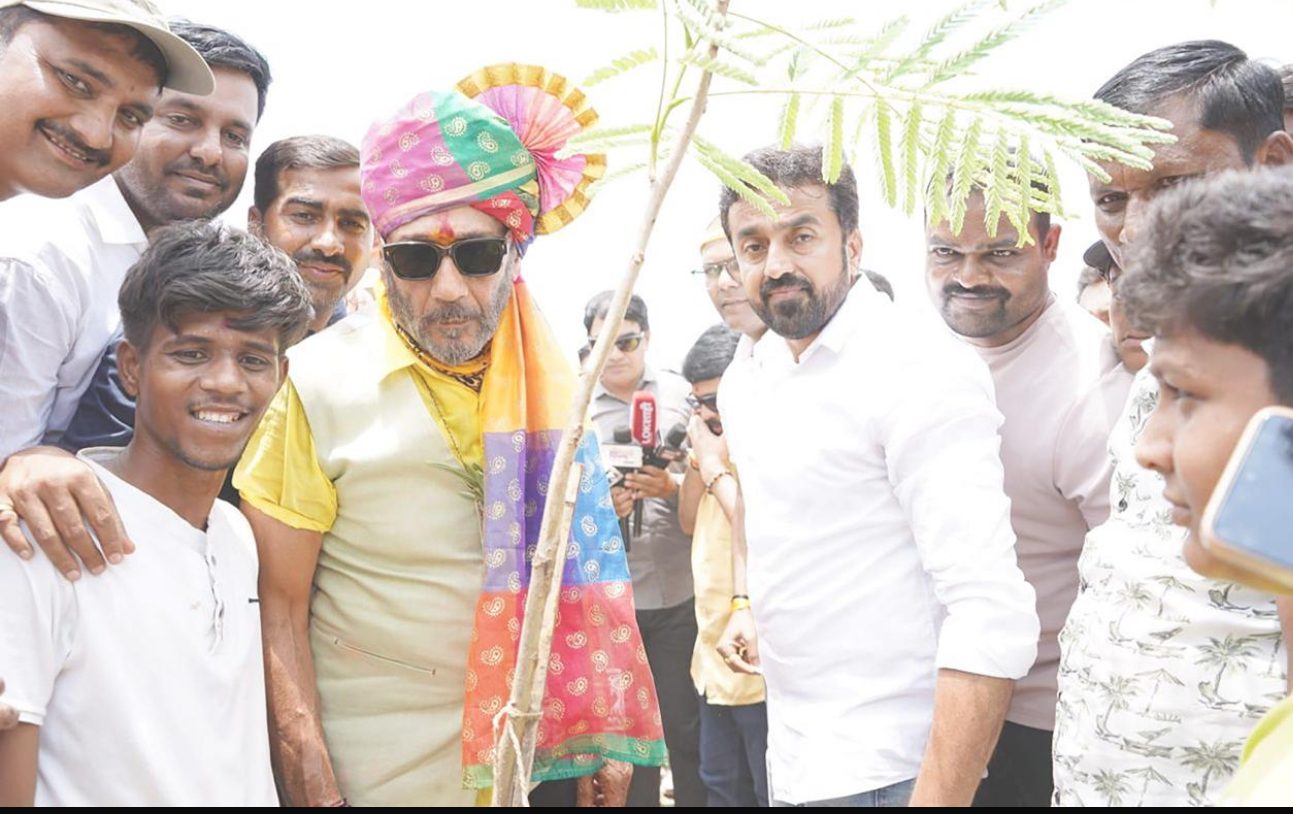 ट्री आर्मीच्या वृक्षलागवड चळवळीला जॅकी श्रॉफ यांचा पाठिंबा