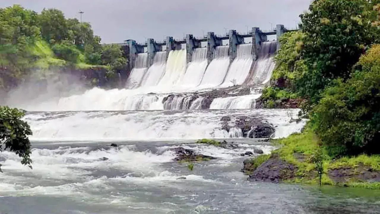 भातसा ९० तर बारवी धरण ८१ टक्के भरले